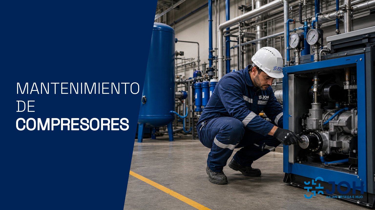 Mantenimiento de compresores industriales: el coste real y la normativa que ha cambiado